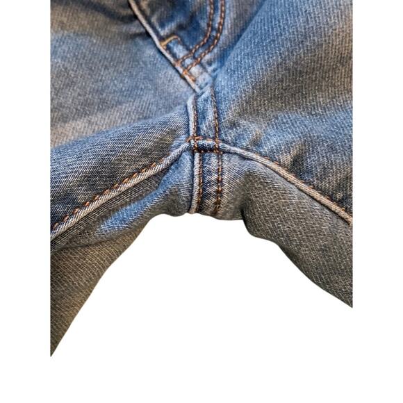 American Eagle Women Jeans Size 4R 28x26 Hi-Rise Jegging Crop Blue Light Wash - Picture 5 of 12